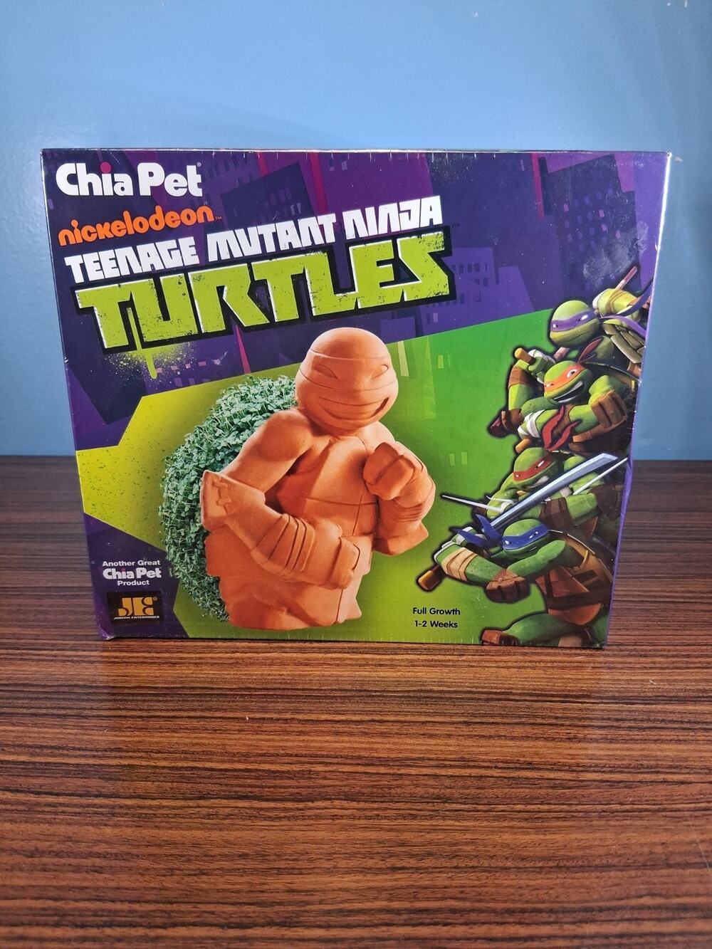 Chia Pet Nickelodeon Teenage Mutant Ninja Turtles 2013 Easy To Grow Fun Plants